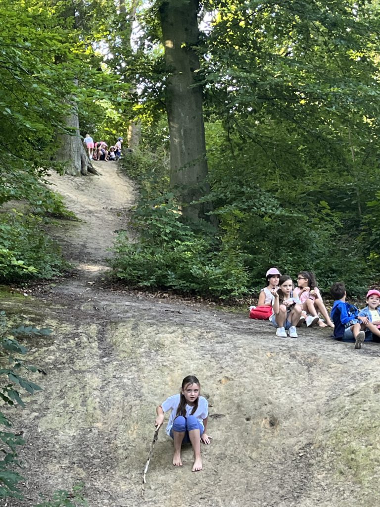 Hier können die Kinder ihre Grenzen testen.